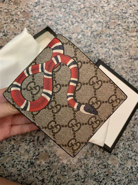 men's fake gucci wallet|gucci wallet snake original.